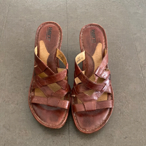 BORN wedge sandals size 9